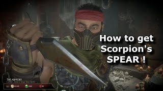 MK11 Krypt  How to get Scorpions spear [upl. by Shult]