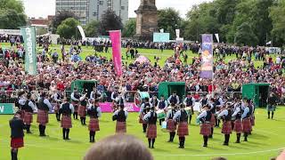 Dowco Triumph Street Pipe Band  Worlds Medley Final  Glasgow Green 2017 [upl. by Okoy]