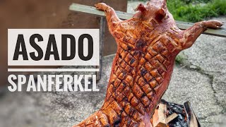 🤩 ASADO Spanferkel 🔥🐷  BBQ bro [upl. by Donald]