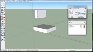 How to use layers in Sketchup [upl. by Ramirolg]