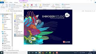 install wilcom embroidery studio e4 2 part 1 [upl. by Maxantia]