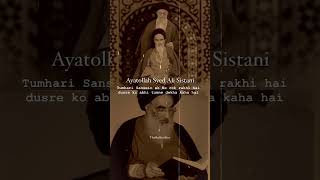 Ayatollah Syed Ali Sistani sistani ayatollahsistani iran karbala shorts [upl. by Galer]