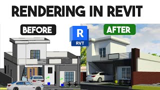 Rendering In Revit  Render In Revit Architecture  Architecture Lab [upl. by Pilif]