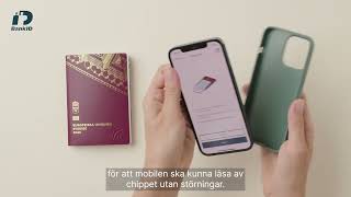 Så skaffar du Mobilt BankID digitalt med hjälp av ditt svenska pass eller nationella ID [upl. by Aiehtela]