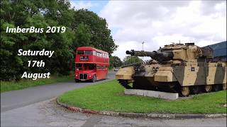 ImberBus 2019  New and classic RouteMaster buses to Salisbury Plains lost village [upl. by Nyraf]