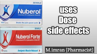 Nuberol  Paracetamol  Orphenadrine  Uses and side effects  Medicine review [upl. by Nodgnal947]