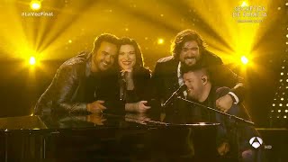 Pablo López Antonio Orozco Luis Fonsi y Laura Pausini  El patio audio [upl. by Aihsirt451]