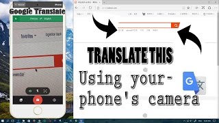 Camera Text Translator  Google Translate [upl. by Bianka]