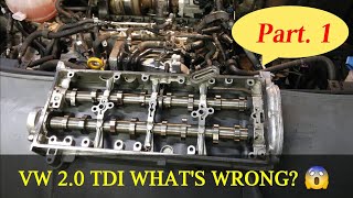 VW 20 TDI EA288 PROBLEM 😡😡😱😱😒😒 [upl. by Ravert]