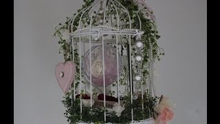 Vogelkäfig bird cage shabby chic [upl. by Elsy85]