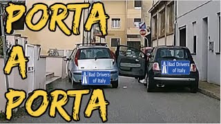 BAD DRIVERS OF ITALY dashcam compilation 0113  PORTA A PORTA [upl. by Rawden]