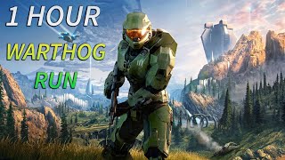 Halo Infinite Warthog Run Extended 1 Hour [upl. by Xenophon]