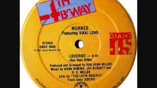 Nuance Feat Vikki Love  Loveride [upl. by Bigot721]