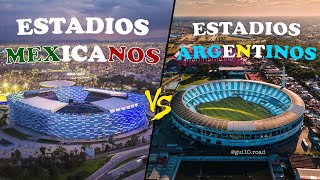 Estadios Mexicanos vs Estadios Argentinos [upl. by Anahsit]