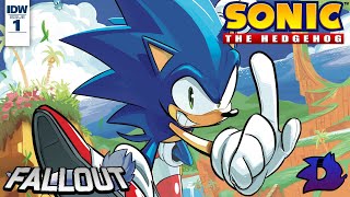 Sonic the Hedgehog IDW  Issue 1 Dub [upl. by Sena]