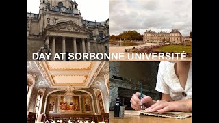 Autumnal day at Sorbonne Université in Paris  Cité internationale universitaire [upl. by Novaat]