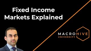 Fixed Income Markets Explained┃NegativeYielding Bonds Duration amp Yield Curves [upl. by Onivag764]