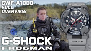 GSHOCK GWFA1000 FROGMAN DIVERS WATCH [upl. by Hershel]