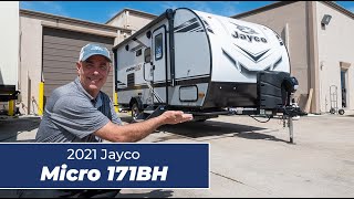 The allnew 2021 Jayco® Jay Feather Micro™ 171BH  FIRST LOOK [upl. by Atnaloj]