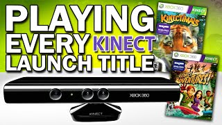 PLAYING EVERY KINECT LAUNCH GAME IN 2025 [upl. by Atiuqcaj]