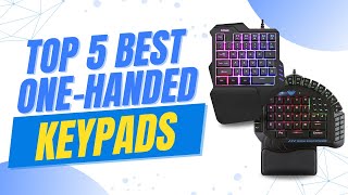 🖥️ Top 5 Best Onehanded Keypads [upl. by Atinoj]