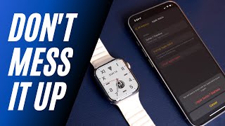 Fix Apple Watch Wont Pair with iPhone Problem Apple Watch Pairing Failed Error Solved [upl. by Ferdy]