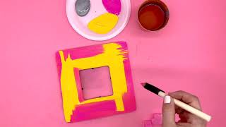 Kids DIY Picture Frame Craft by We Craft Box [upl. by Ardnuhsal]