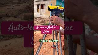 Autolevel Machine quick setup survey construction [upl. by Eeram434]