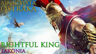 Assassins Creed Odyssey  Ainigmata Ostraka  Rightful King Lakonia [upl. by Ferna]