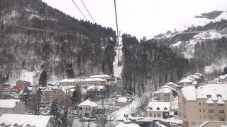 Cauterets la station de ski la plus enneigée du monde  0802 [upl. by Llejk281]