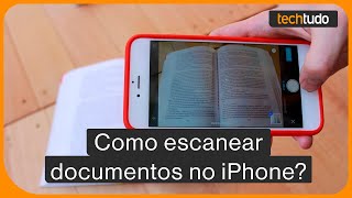 Como escanear e assinar documentos no iPhone Veja tutorial completo [upl. by Blas]