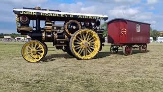 Fowler quotGirliequot parading at Rempstone Steam Rally 2024 [upl. by Nyla]