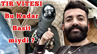 TIR VİTESİ NASIL ATILIR   VOLVO VİTES SİSTEMİ [upl. by Hara895]