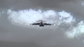 C17 flyover at Qualcomm Stadium [upl. by Raseac953]