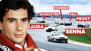 When F1 Drivers Raced the SAME CARS And SENNA Won [upl. by Borman]