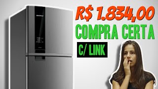 Geladeira Brastemp BRM45HK 375 Litros Inox  Site CompraCerta [upl. by Larry913]