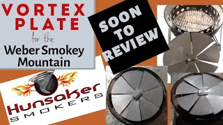 Hunsaker Smokers  Vortex Plate  22 Weber Smokey Mountain [upl. by Nyltac746]