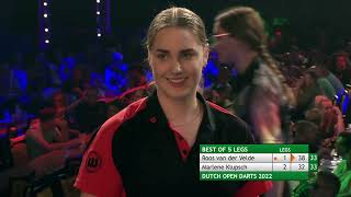 Dutch Open Darts 2022  Girls Final [upl. by Isolde]