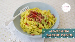 Avocado Bacon Pasta [upl. by Anadroj674]