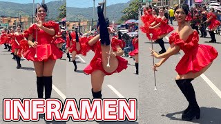 CACHIPORRISTAS DEL INFRAMEN DELEITAN CON SUS BAILES ESTE 15 DE SEPTIEMBRE [upl. by Adamson524]