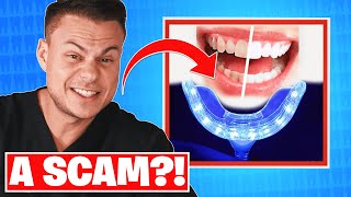 Orthodontist Reacts The TRUTH About Teeth Whitening Lights [upl. by Natanoj]