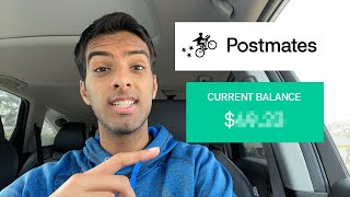 I Tried Food Delivery With Postmates Heres How Much I Made [upl. by Aenyl]