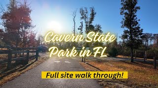 We Camped in a Florida Cavern full site walk through [upl. by Feingold]