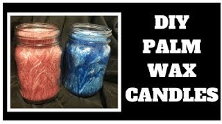 Palm Wax Candles  DIY Palm Wax Candles [upl. by Estes5]