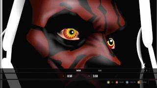 Forza 4 Time Lapse Paint Darth Maul STAR WARS car design part 1m2ts [upl. by Coffeng]