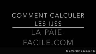 Calculer les IJSS [upl. by Bunker]