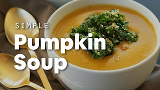 Simple Pumpkin Soup  Minimalist Baker Recipes [upl. by Mireielle753]