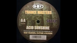 Trance Masters  Acid Sunshine 1996 [upl. by Icak]