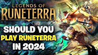 SHOULD YOU PLAY RUNETERRA IN 2024 [upl. by Orutra]