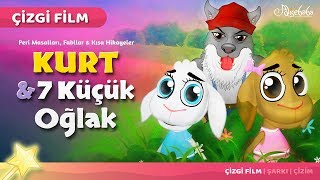 Adisebaba Çizgi Film Masallar  Kurt ve 7 Küçük Oğlak [upl. by Waterer]